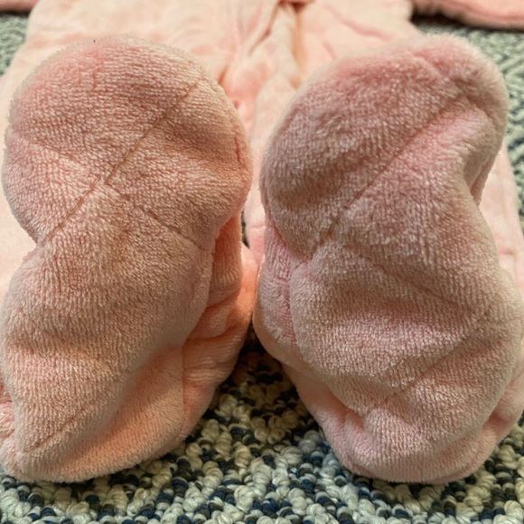 🎉 GUC! 🎉 Quiltex Pink Quilted One-Piece Baby 3-6M Bunting - Picture 5 of 6